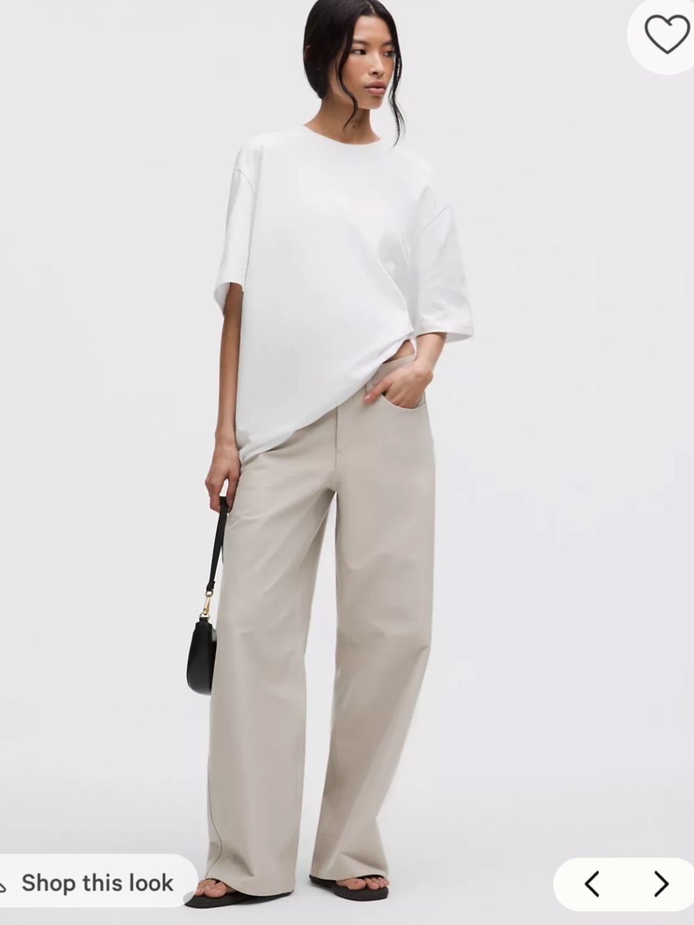 EasyFive Low-Rise Classic Wide-Leg
Pant 
Regular Colour Downtown Tan